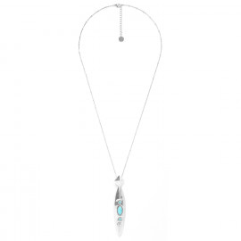 long necklace with pendant "Turquesa" - Ori Tao