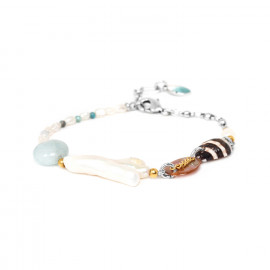 bracelet composition oceanique "Barbade" - Nature Bijoux