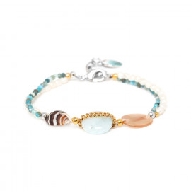 bracelet 2 rangs "Barbade" - Nature Bijoux