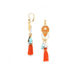 dangles on ring earrings "Formentera" - Nature Bijoux
