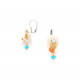 french hook earrings "Formentera" - Nature Bijoux