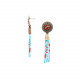 tassel earrings "Hopi" - Nature Bijoux