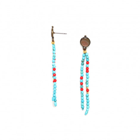 2 row earrings "Hopi"