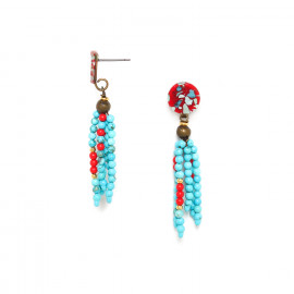 small tassel earrings "Hopi" - Nature Bijoux