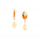 citrine earrings "Mandarine" - Nature Bijoux
