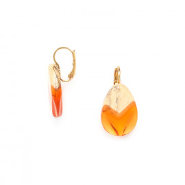 french hook earrings "Mandarine" - Nature Bijoux