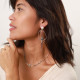 cultured pearl top earrings "Barbade" - 