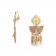 clip earrings "Kimberose" - Franck Herval