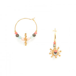 star creole earrings "Lovely" - Franck Herval
