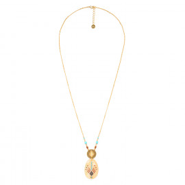 necklace with 2 element pendant "Serena" - Franck Herval