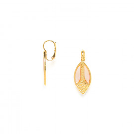 oval french hook earrings "Heloise" - 