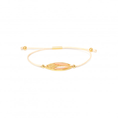 bracelet ajustable cordon "Heloise"