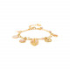 multi-dangles bracelet "Heloise" - 