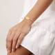 bracelet ajustable cordon "Heloise" - 