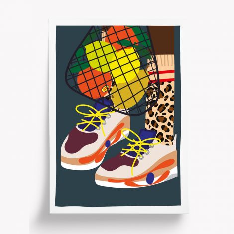 Shoes poster A4