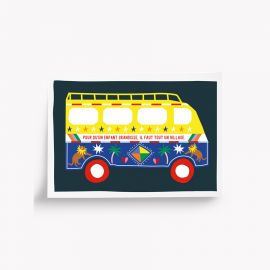 Illustration A5 Taxi brousse - 