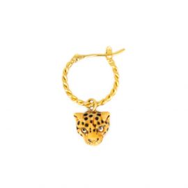 Leopard Head mini earring - Nach