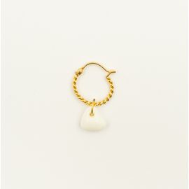 Valentine's Tiny Heart hoop earring - Nach