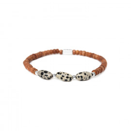 bracelet jaspe dalmatien "Ganador" - Nature Bijoux