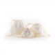 ROSY chain bracelet with white MOP disc "Les complices" - Franck Herval