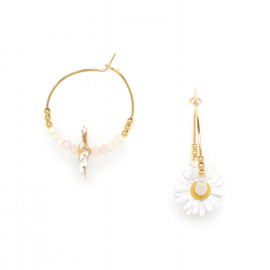 hoop earrings "Daisy" - Franck Herval