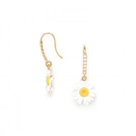 crystalized hook earrings "Daisy" - 