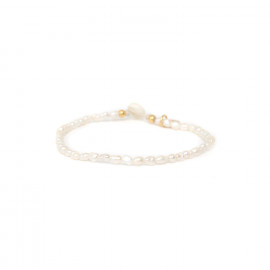 bracelet extensible perles d'eau douce "Daisy" - Franck Herval