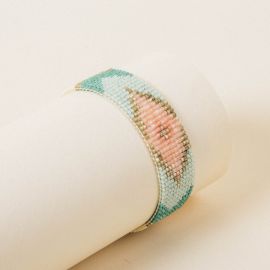 PEEKYS green and pink bracelet - Mishky