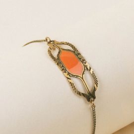 Bracelet orange TOHU BOHU - Amélie Blaise