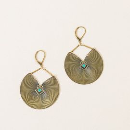 KIMONO blue earrings - Amélie Blaise
