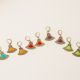 MASSAI orange earrings - Amélie Blaise