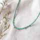 MALICE collier mini perles turquoises - Olivolga Bijoux