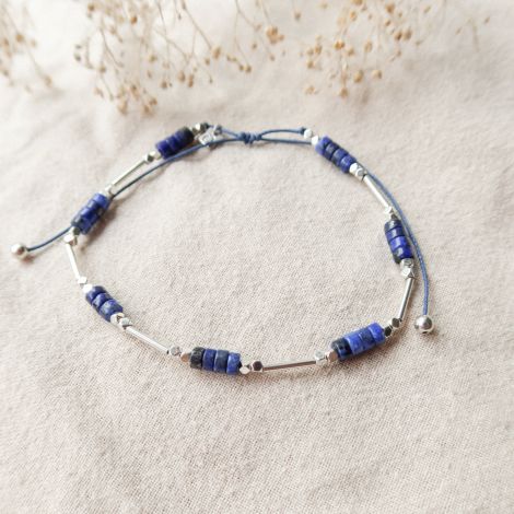 SUMMER bracelet de cheville laips lazuli