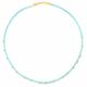 MALICE turquoise rocaille necklace - 