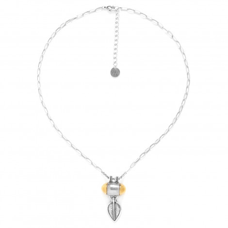 2 elements pendant necklace "Andaman"