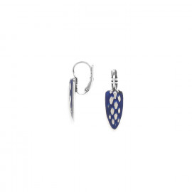 blue french hook earrings "Boa" - Ori Tao