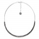 black necklace "Boa" - 