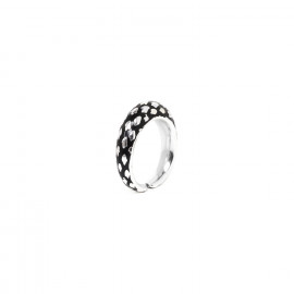 black adjustable ring "Boa" - Ori Tao