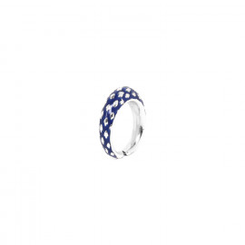 blue adjustable ring "Boa" - Ori Tao