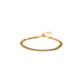 bracelet chaine fermoir mousqueton "Goldy" - Ori Tao
