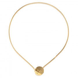 snake chain necklace "Goldy" - 