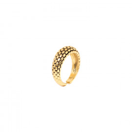 adjustable snake ring "Goldy" - 