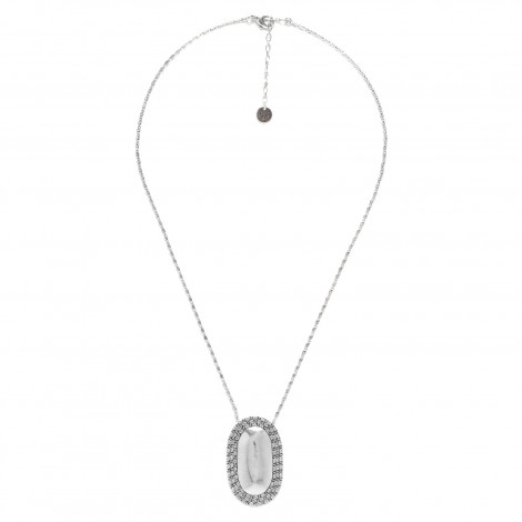 oval pendant necklace "Origine"