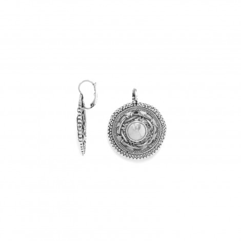 round french hook earrings large "Samothrace"
