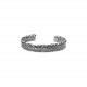 openworked C-shape bracelet "Samothrace" - 