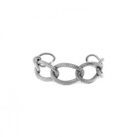 C-shape bracelet "Squamata" - 