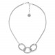3 rings short necklace "Squamata" - Ori Tao