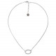 thin necklace with ring "Squamata" - Ori Tao