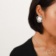 square post earrings "Rapsody" - Ori Tao