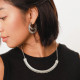 2 layered creoles earrings "Soho" - Ori Tao